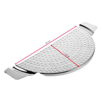 Westmark kaatolävikkö ruostumaton teräs, mitat 26 cm leveys ja 13 cm korkeus, sopii pieniin kattiloihin.