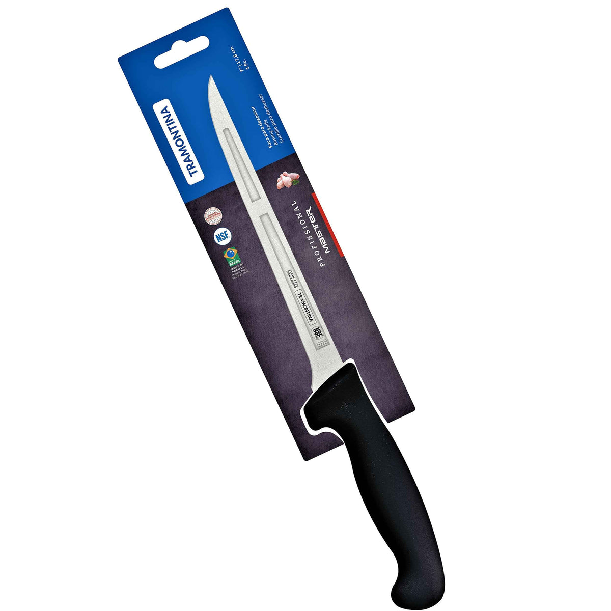 Tramontina Professional fileointiveitsi pakkauksessa, 17,5 cm