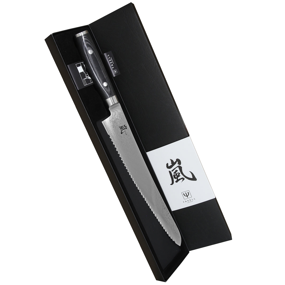 Yaxell Ran Leipäveitsi - Parhaat Leikkausominaisuudet, tyylikkäässä lahjapakkauksessa, täydellinen lahja keittiöharrastajalle.