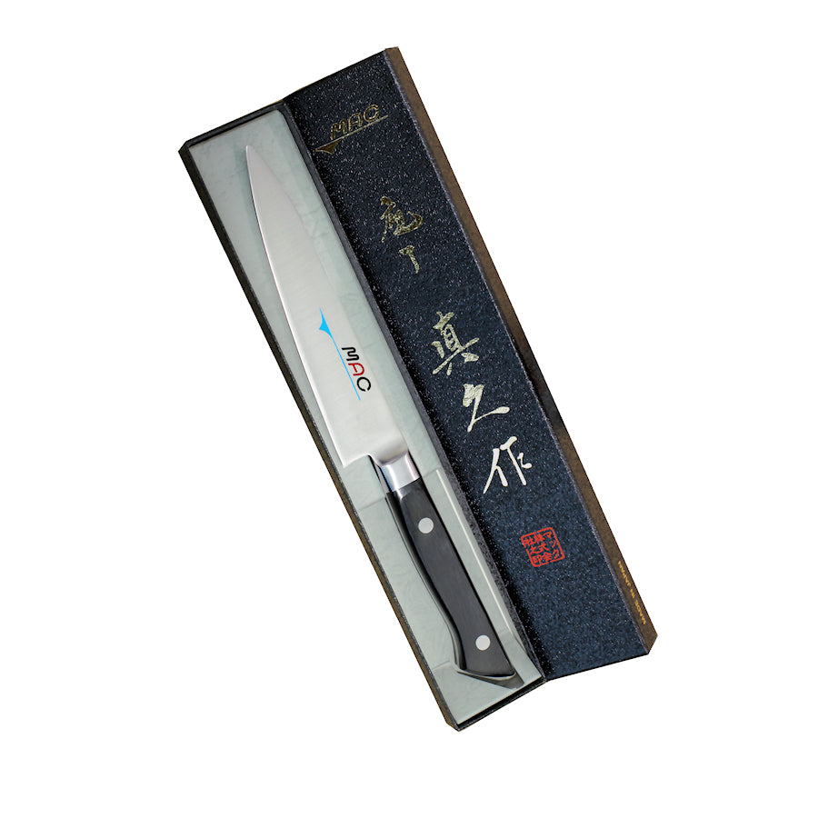 MAC Vihannesveitsi PKF-50 12 cm lahjapakkauksessa, japanilainen laatutyökalu vihannesten käsittelyyn