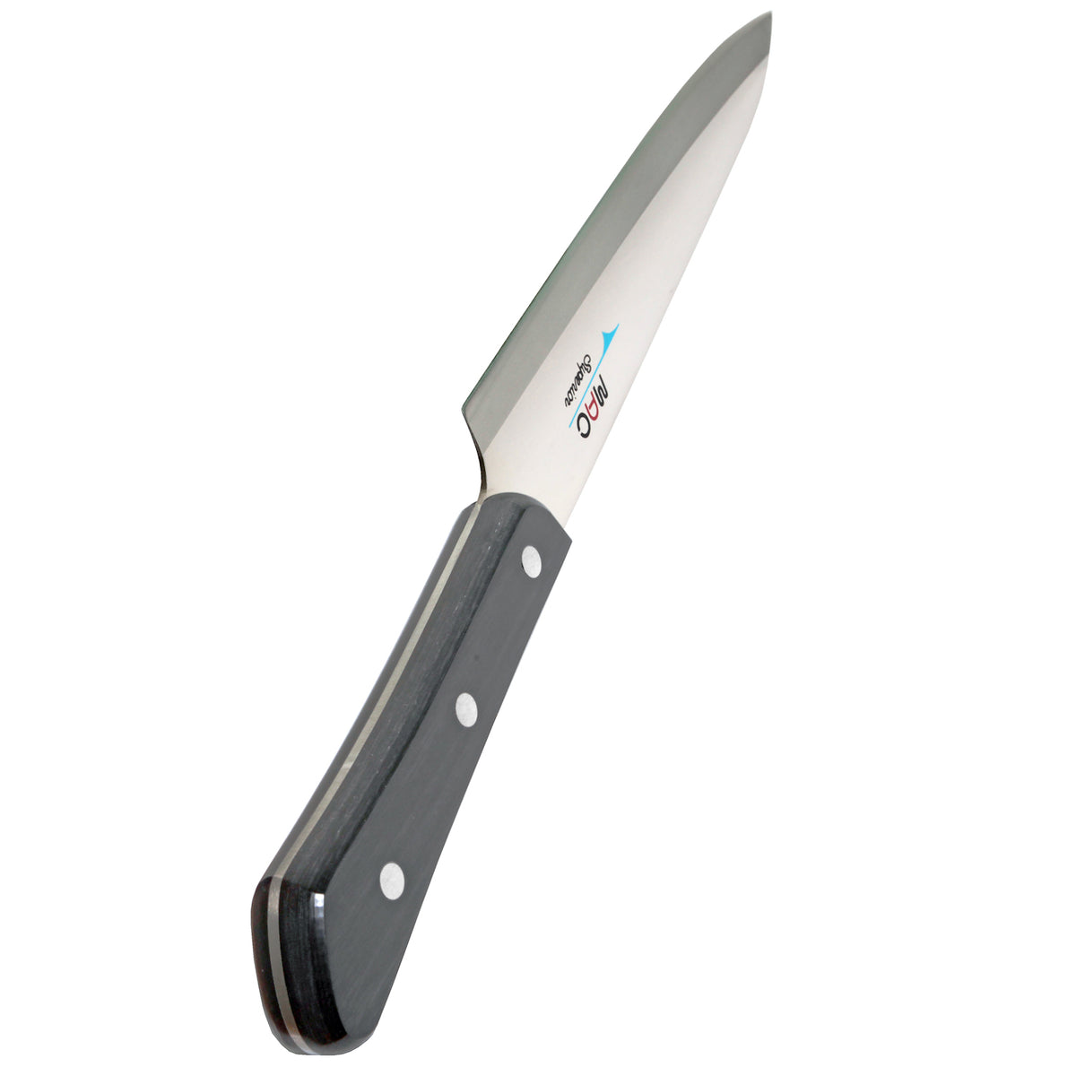 MAC Superior filettiveitsi SF-85 21 cm sivuprofiili, ohut terä ja musta kahva