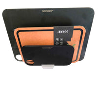 Veitsikauppa Teline PK-3, Puukuituleikkuulaudoille, valkoinen