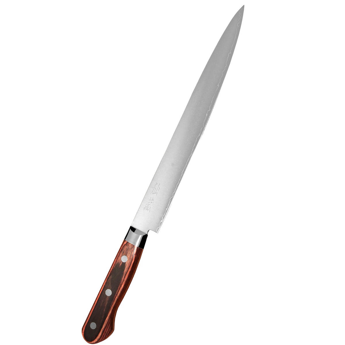 Suncraft SENZO Clad Siivutusveitsi 24 cm - Täydellinen Leikkuuseen, tarkkaan siivutukseen suunniteltu pitkä terä ja tasapainoinen kahva