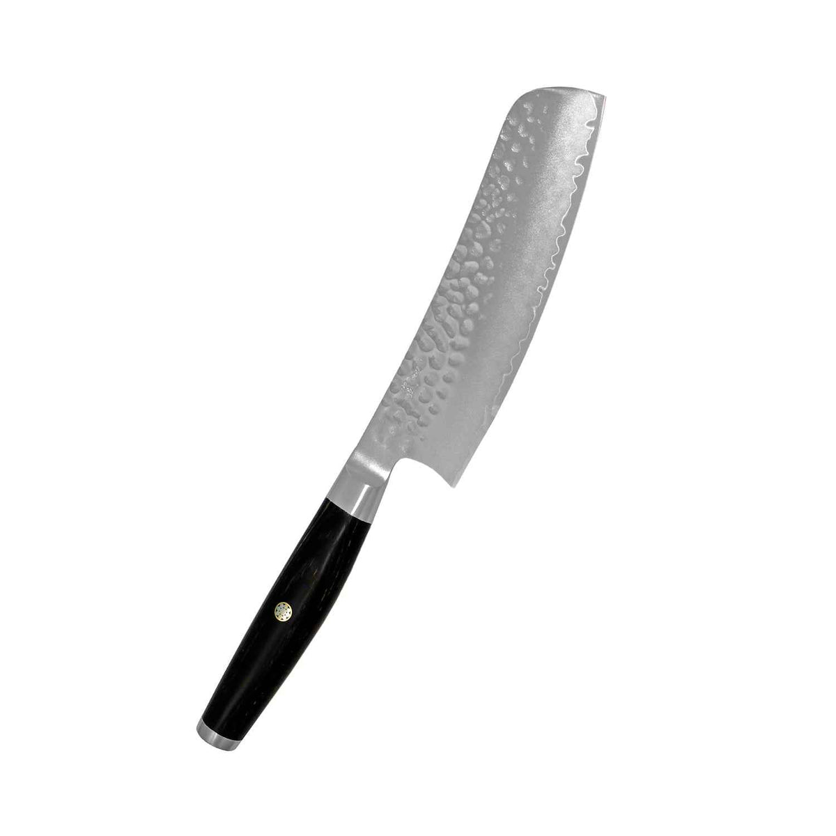 Yaxell Ketu minikonata kokkiveitsi 14,5 cm, damascus-teräs, musta kahva