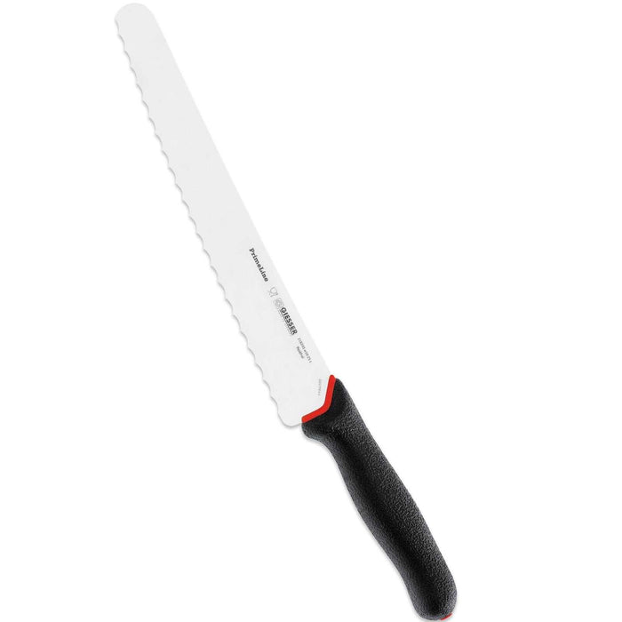 Giesser Primeline leipäveitsi sahalaita 25 cm, ergonominen antibakteerinen kahva, ammattikäyttöön keittiöön