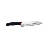 Santoku kokkiveitsi Giesser 19 cm, teräkevennys ja tasapainoinen muotoilu takaavat tarkan leikkuun ja mukavan otteen.