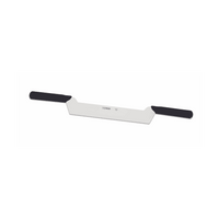 Giesser Juustoveitsi 26 cm - Kaksoiskahva | Ergonominen keittiöveitsi, jossa pitkä C57-terä ja liukumattomat kahvat juuston tarkkaan leikkaamiseen.