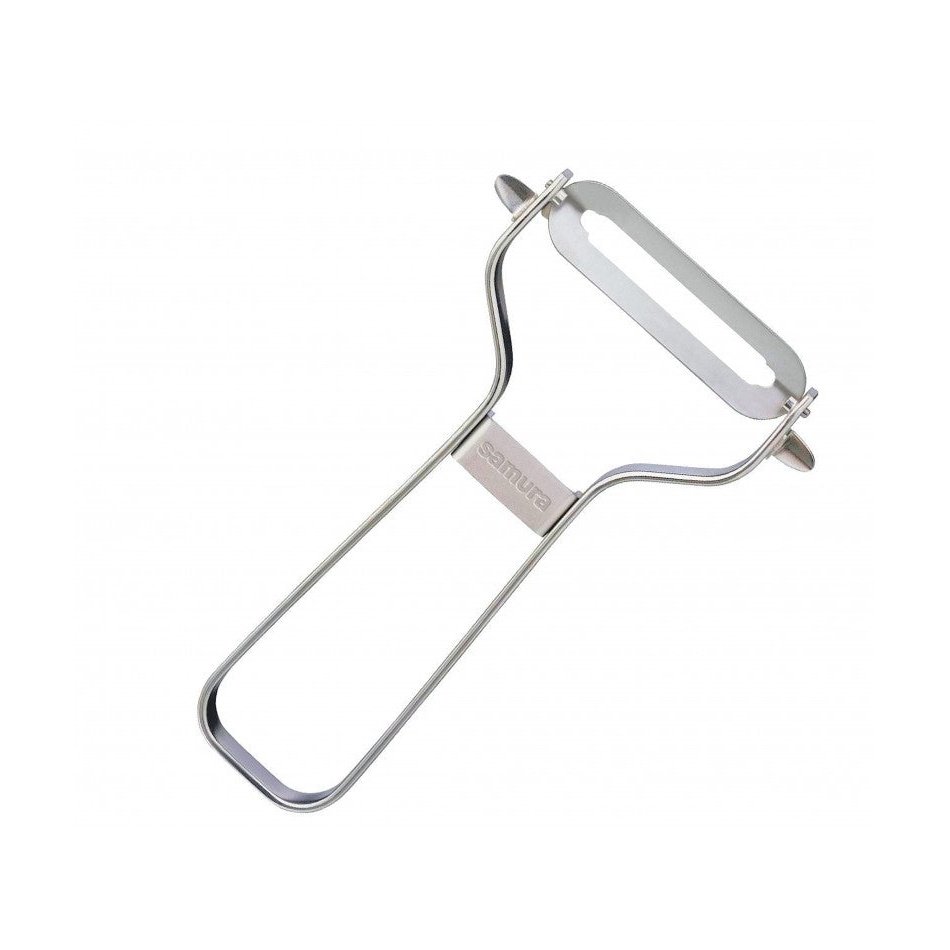 Samura Skinner kuorija suoralla terällä, valmistettu ruostumattomasta teräksestä. Ergonominen ja kestävä pienveitsi keittiökäyttöön.