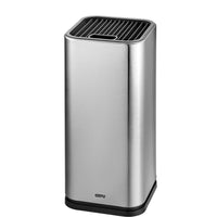 Gefu INSIEM Veitsitukki - Monitoiminen veitsitukki ruostumattomasta teräksestä, tyylikäs ja tukeva säilytysratkaisu keittiöön.