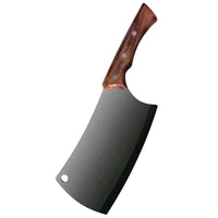 Tramontina Black Lihakirves, 18 cm, tummaksi oksidoitu terä ja ergonominen puukahva. Ruostumaton teräs, soveltuu lihan käsittelyyn.