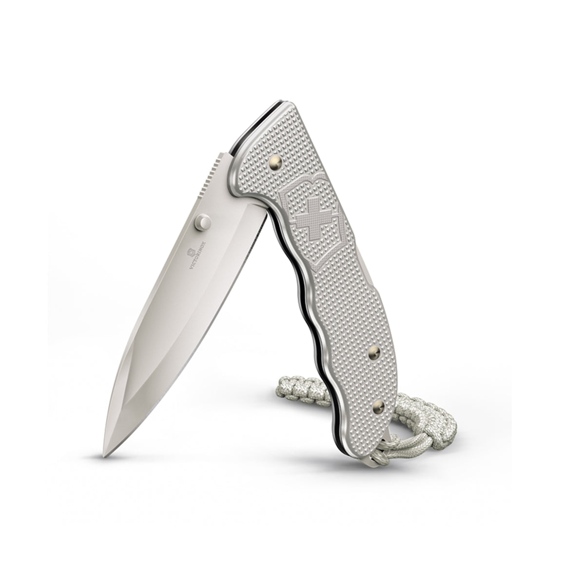 Evoke Alox Taittoveitsi Silver + Paracord