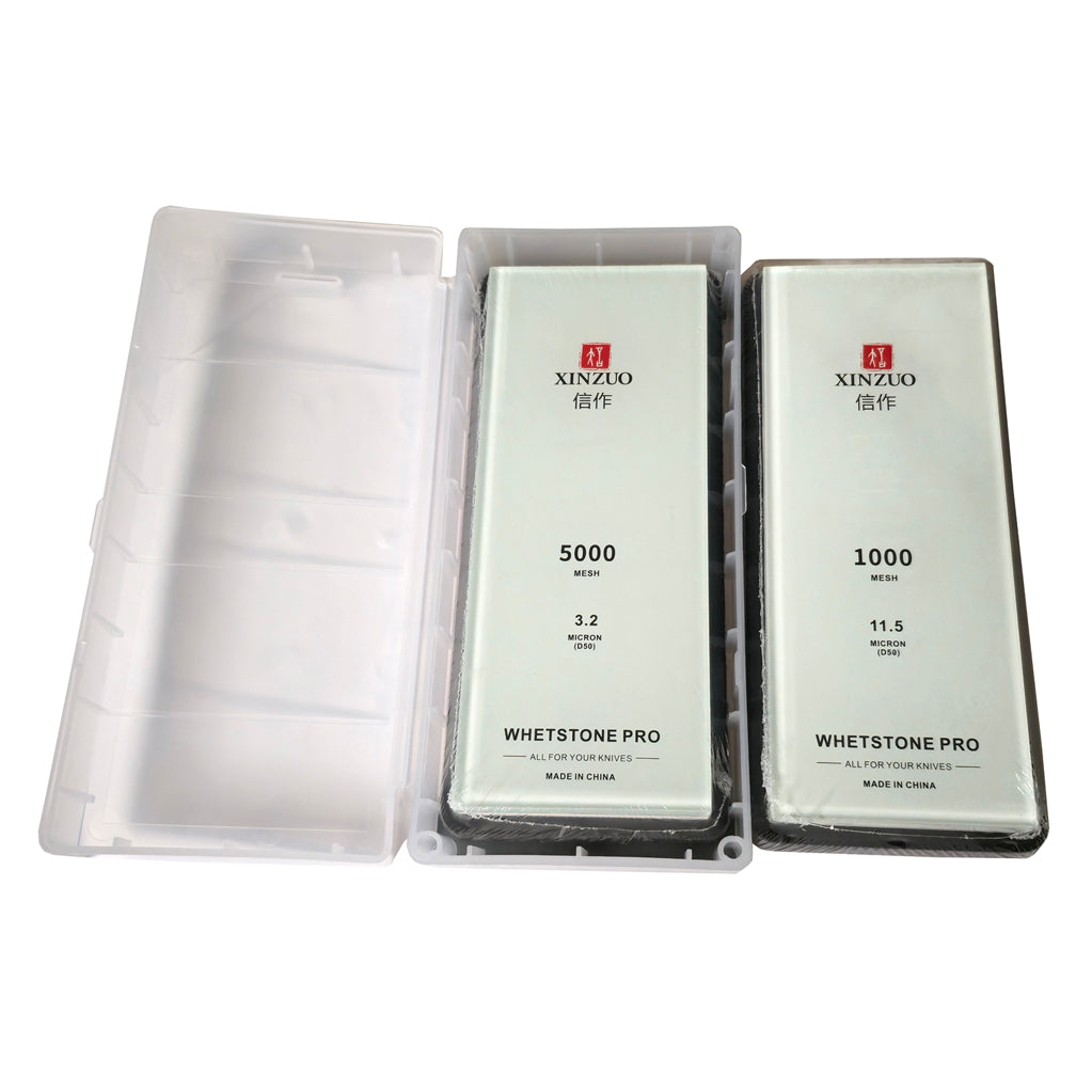 Xinzuo Pro Vesihiomakivisetti, 1000/5000 Grit, 2 osaa