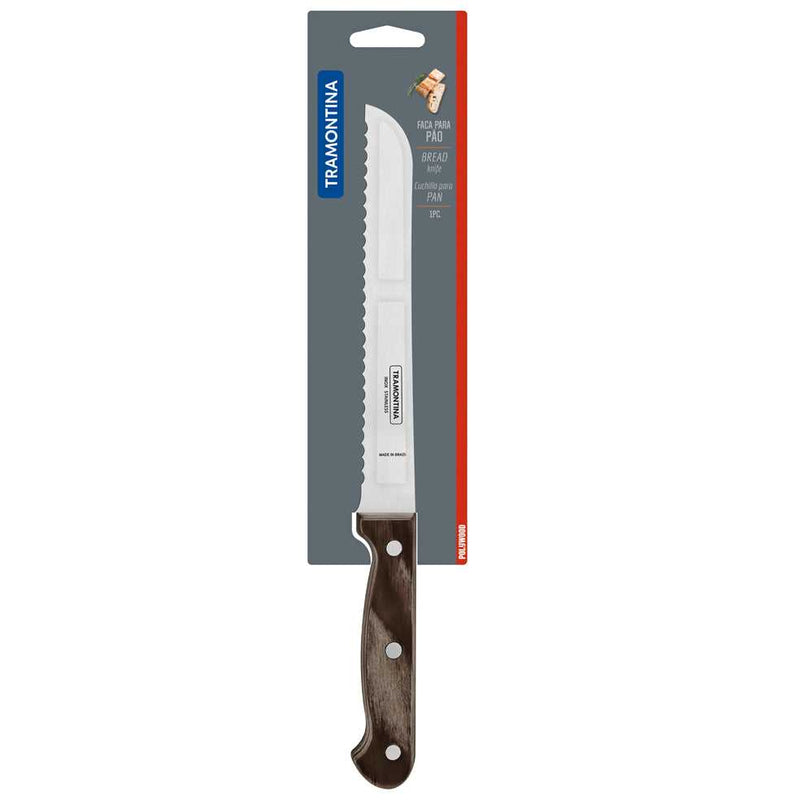 Tramontina Polywood Leipäveitsi, 18 cm