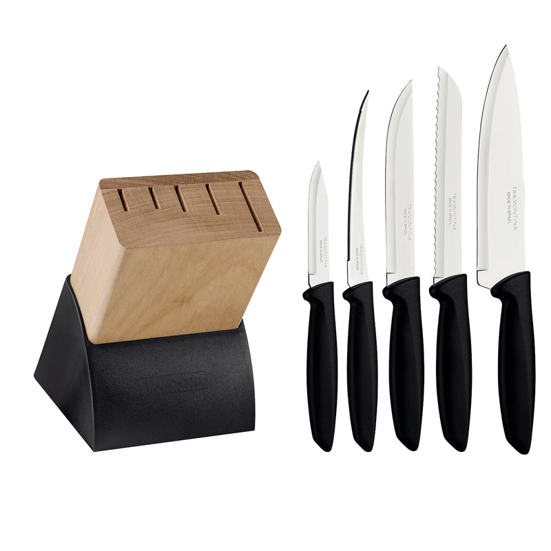 Tramontina Plenus Knife block 6 parts