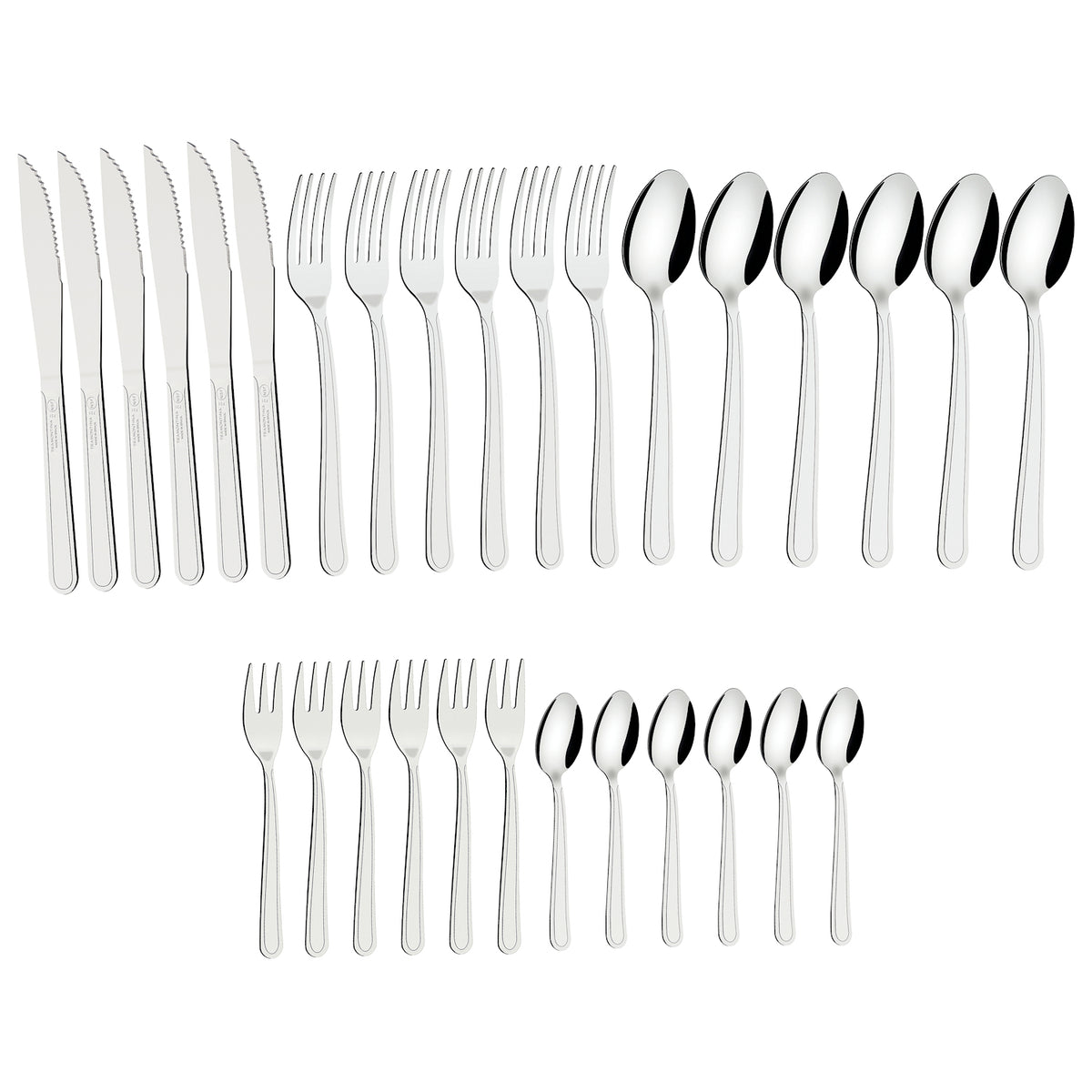 Tramontina Buzios Cutlery Set 30 pieces