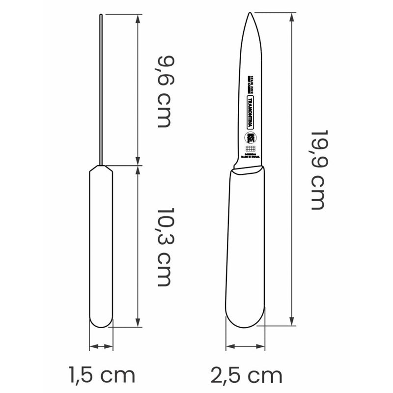 Tramontina Professional Vihannesveitsi 9,5 cm