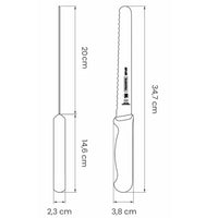 Tramontina Professional Leipäveitsi, 20 cm