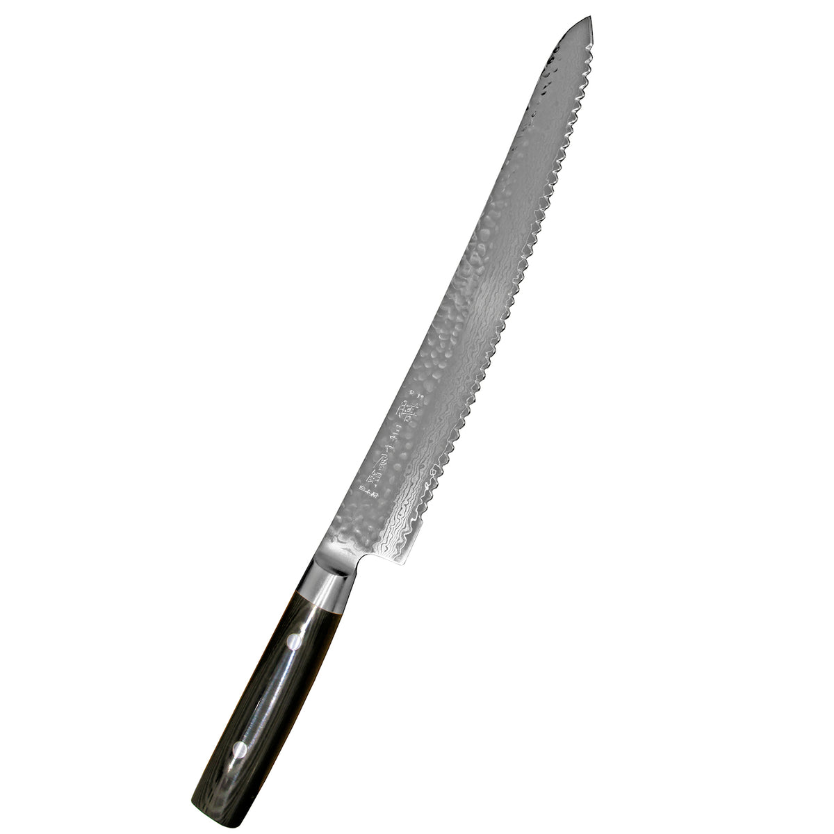 Yaxell Ran Damascus Bread Knife, 27 cm