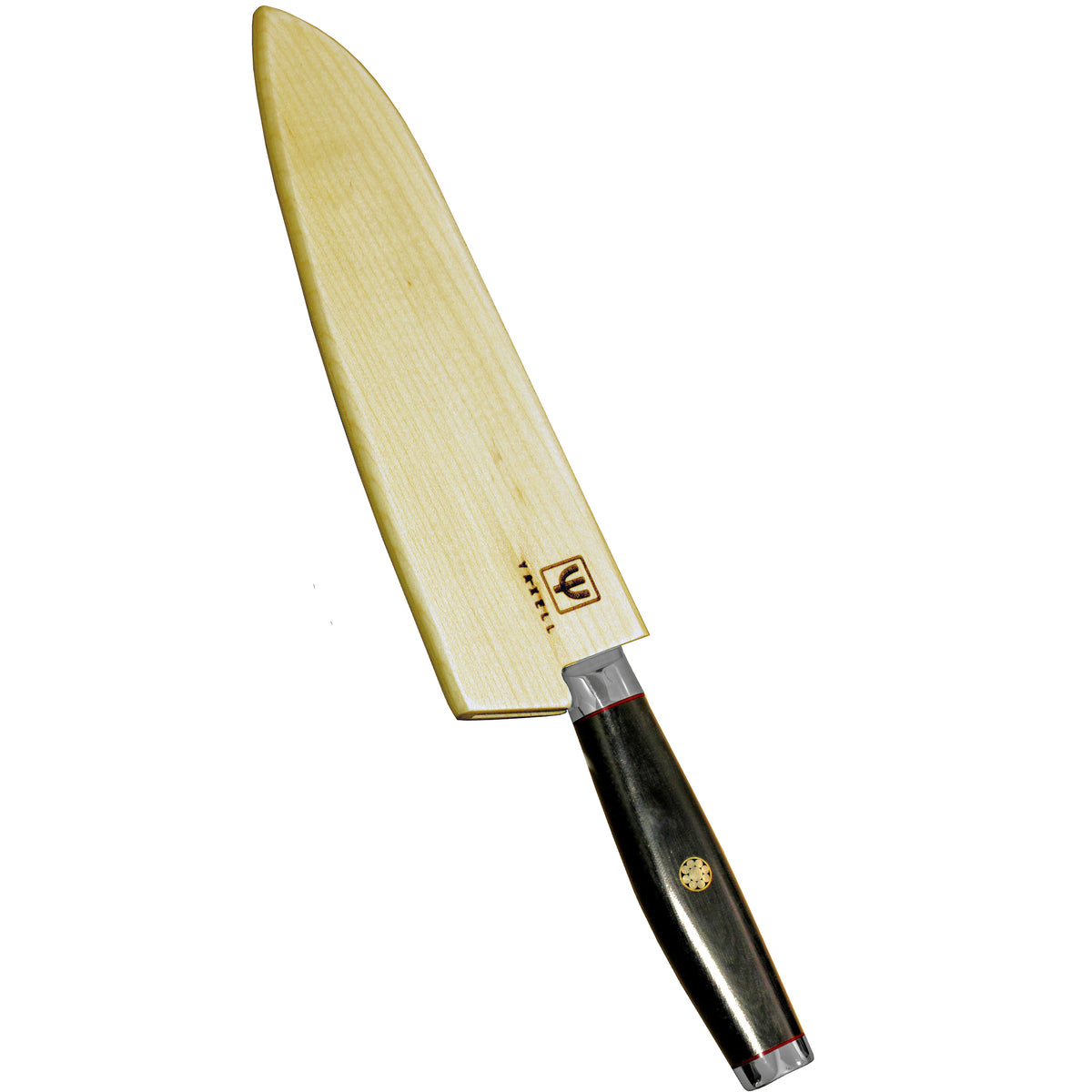 Yaxell Super Gou Ypsilon Damascus Chef's Knife, 20 cm