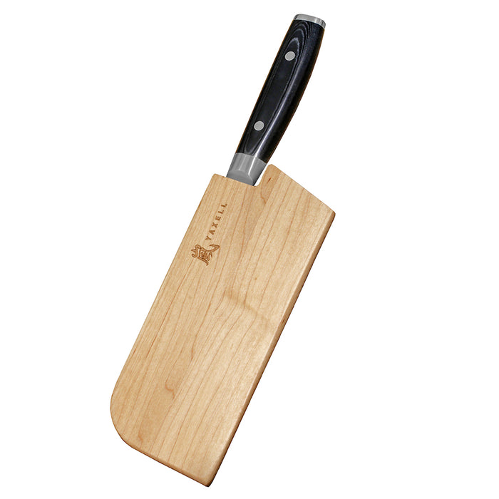 Yaxell Wooden Blade Guard for Chinese Chef's Knife, 18 cm