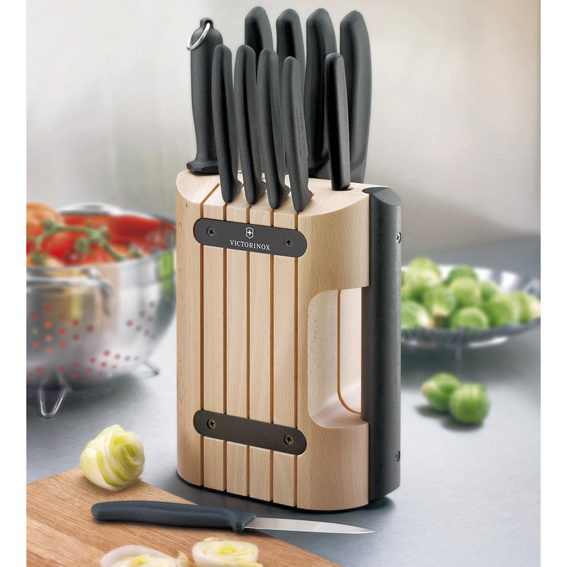 Victorinox Knife Block, 11-piece Swiss Classic