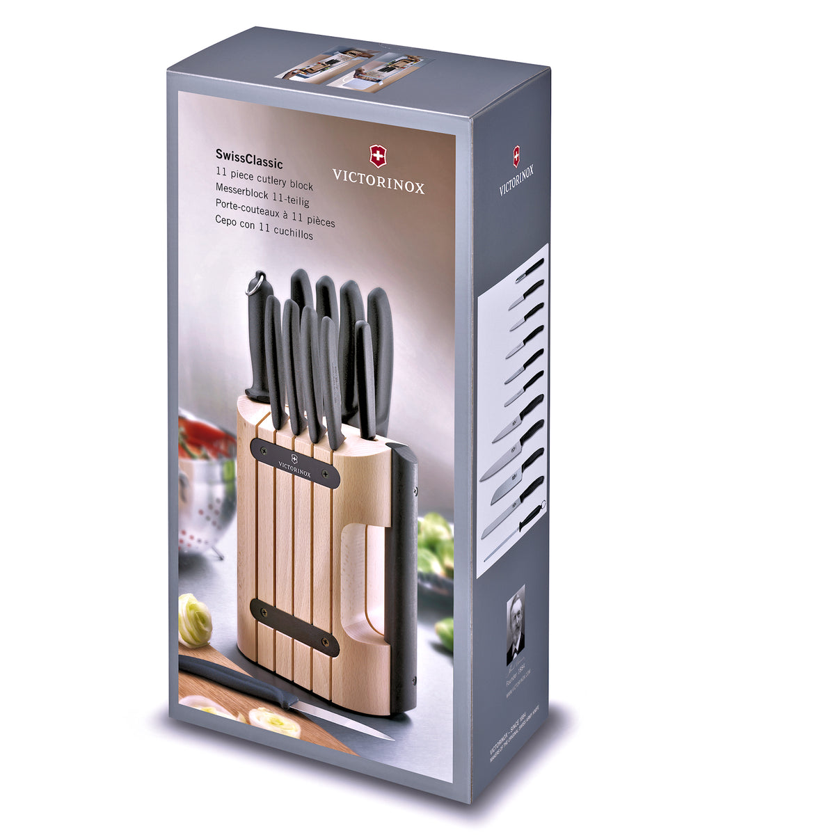 Victorinox Knife Block, 11-piece Swiss Classic