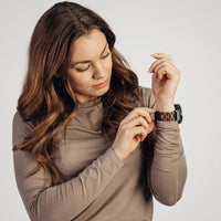 Garmin QuickFit ranneke, pähkinäpuu