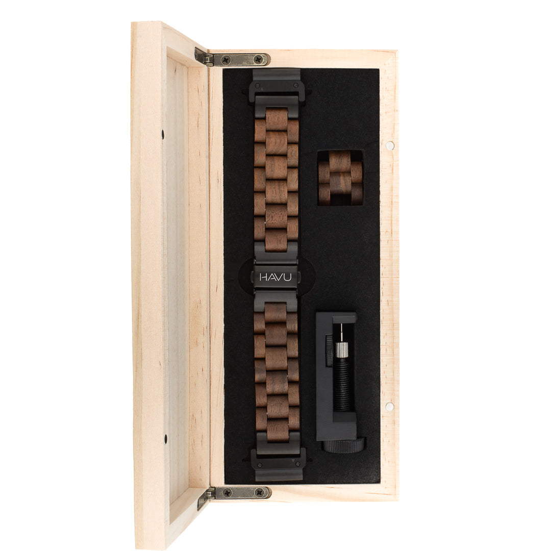 Garmin QuickFit ranneke, pähkinäpuu