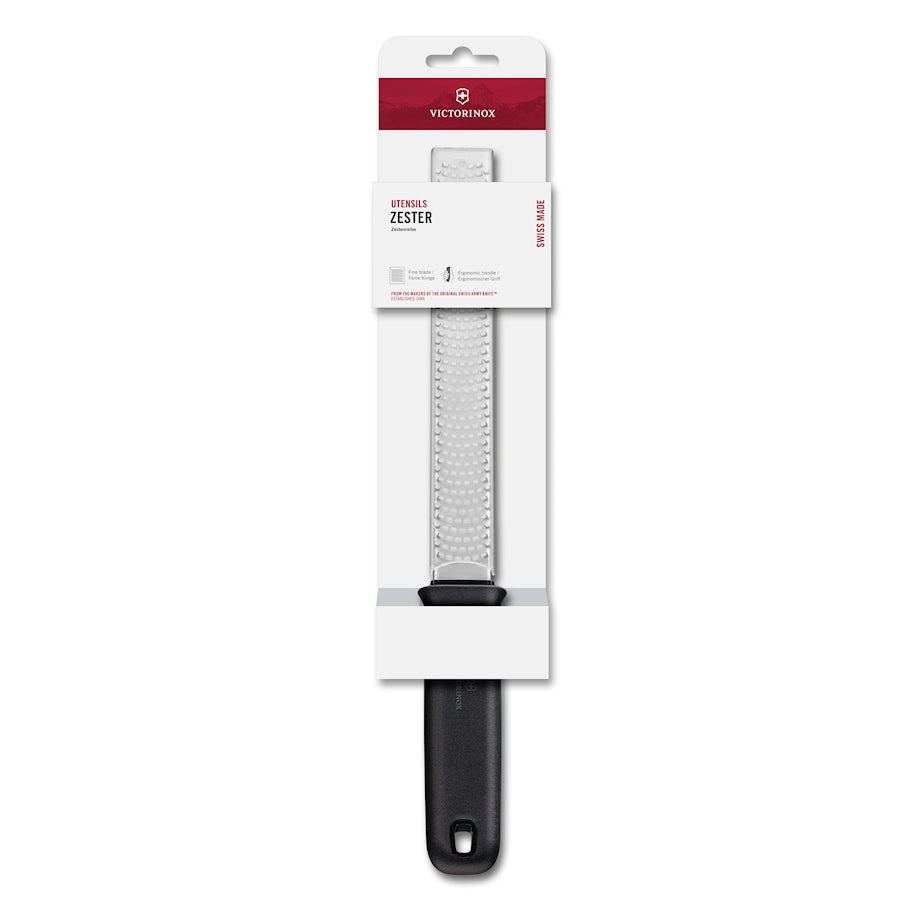 Victorinox Zester Raastin Teträsuojalla musta - monikäyttöinen keittiöväline