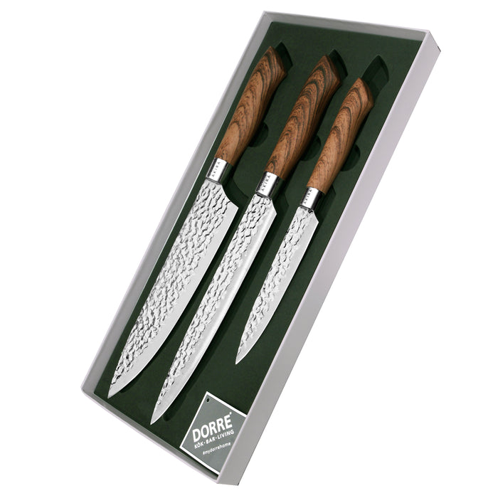 Dorre Akira Knife Set, 3 pieces