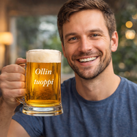 Pub Olutlasi Kahvalla, 50 cl,  Kaiverruksella, 2 kpl