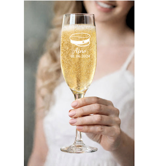 Ylioppilas Samppanjalasi Moda 16,5 cl Personoituna