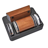 Knife Sharpener Set Grit 400/ 2 pcs 1000/3000 Discs and Stand Duo, 5 parts