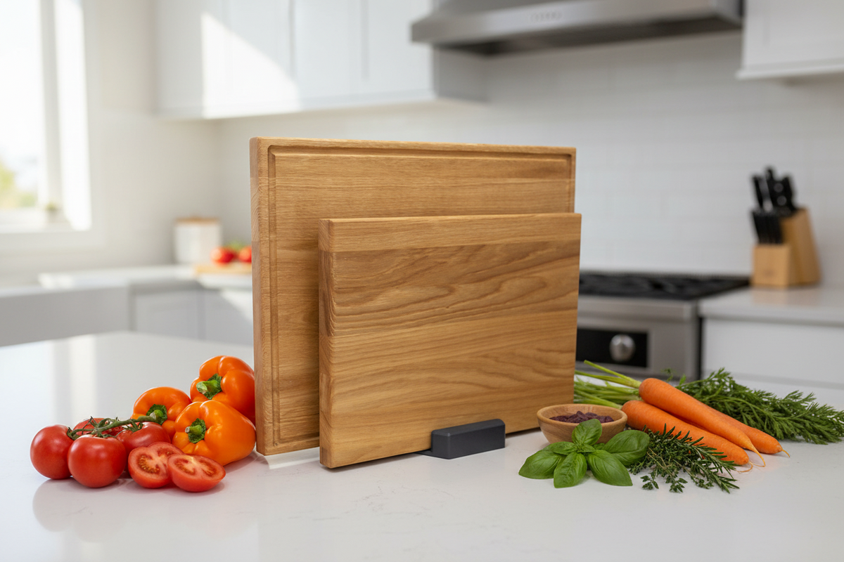 HAH Leikkuulautasetti ja Teline, 3 osaa