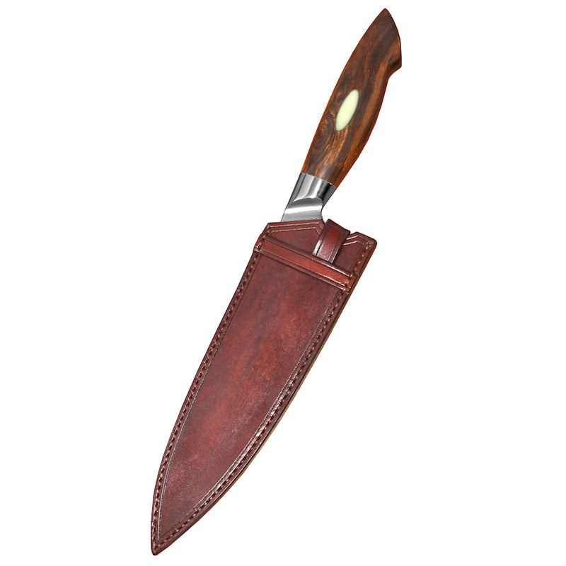 Xinzuo Teräsuoja Kokkiveitselle, Nahkaa