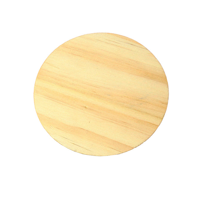 Veitsikauppa Lasinalusta Puinen, 10 cm, 2 kpl