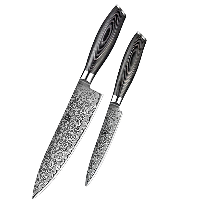 Xinzuo Ya Damascus Veitsisetti, 2 osaa