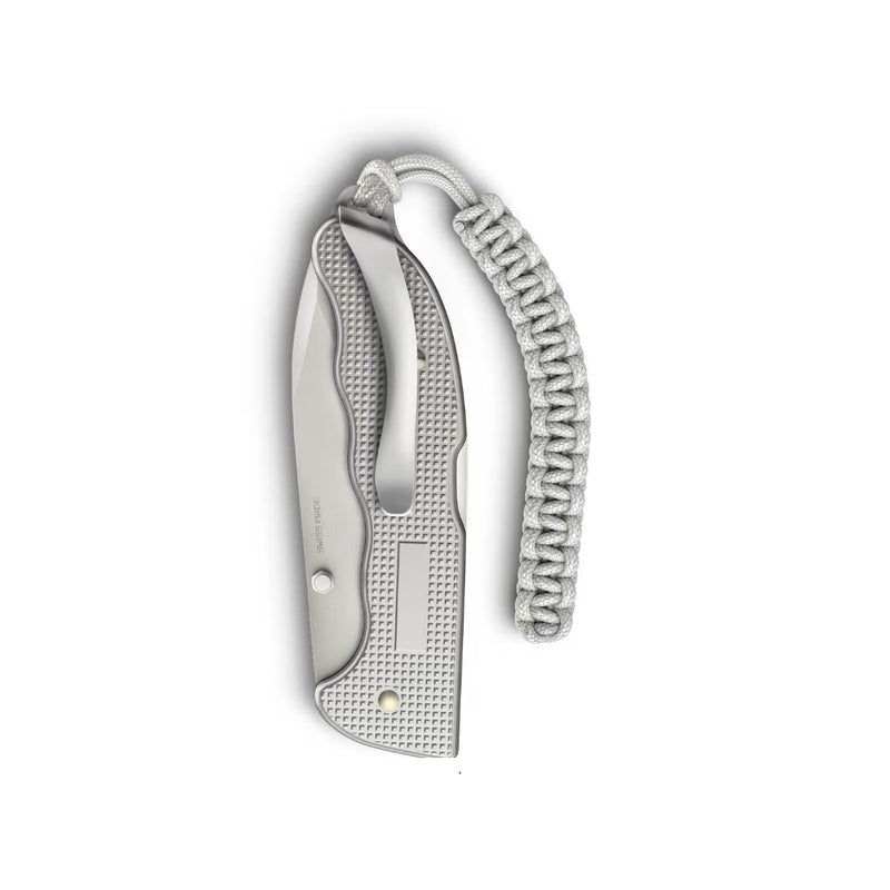 Evoke Alox Taittoveitsi Silver + Paracord