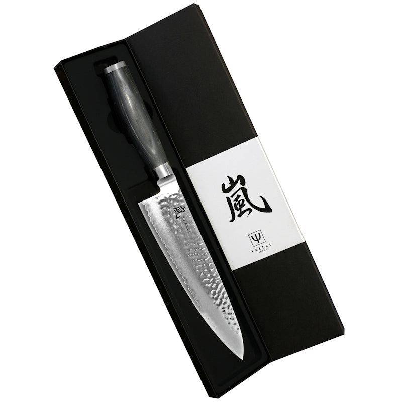 Yaxell TAISHI kokkiveitsi  säilytys- ja lahjapakkauksessa, 20 cm