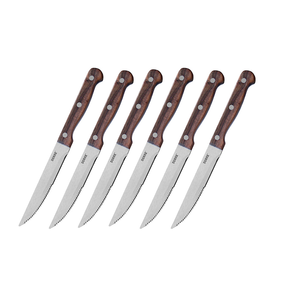 Dorre BBQ Pihviveitset, 6 kpl Puurasiassa