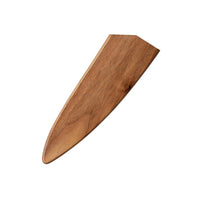 Xinzuo Teräsuoja Kokkiveitselle, leveällä terällä, Pähkinäpuinen