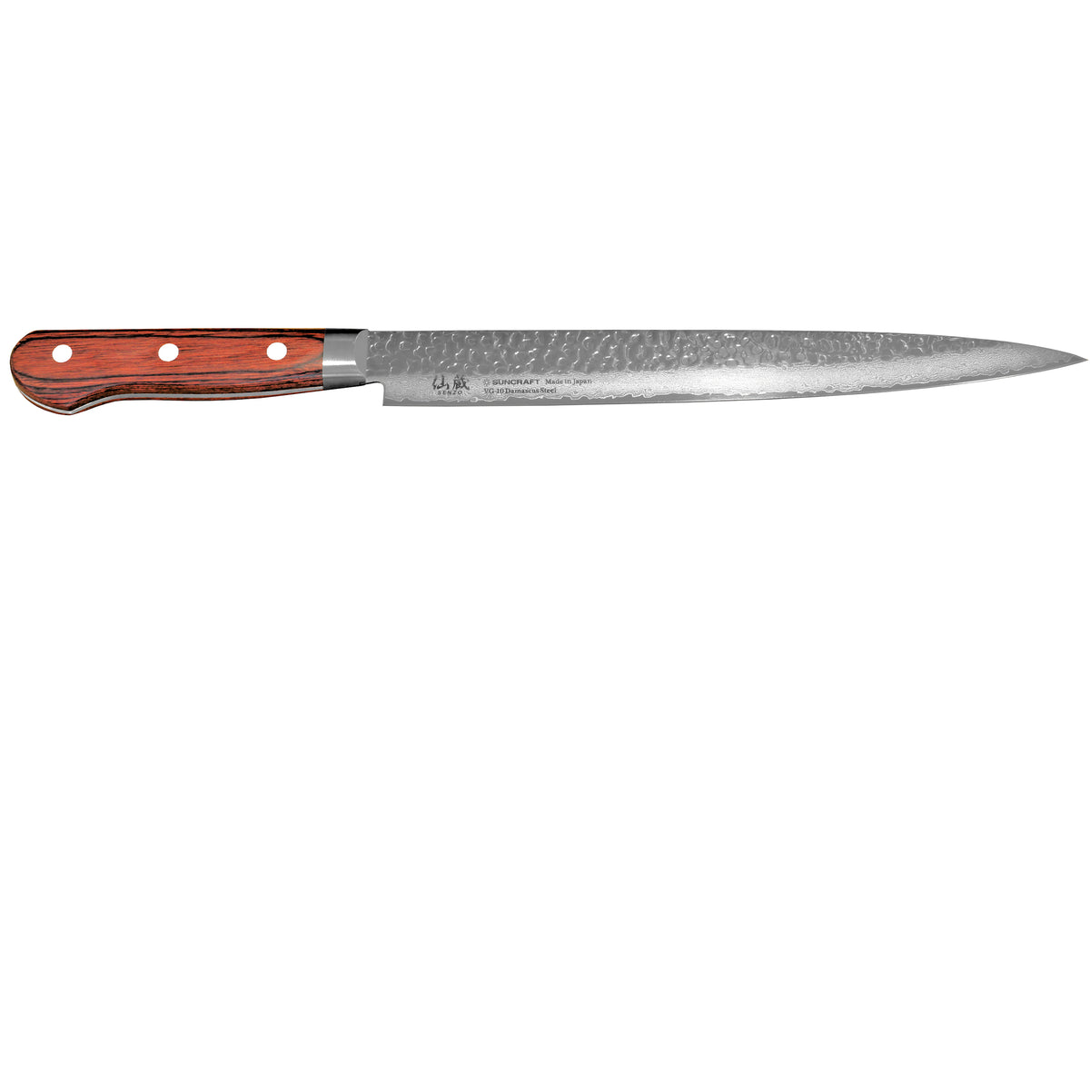 Suncraft Senzo Damascus Universal Slicer/Shashimi Knife, 24 cm