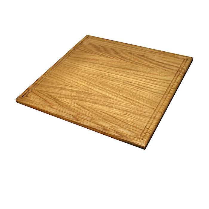 HAH Tarjoilualusta/ Leikkuulauta Tammipuusta 31 x 31 x 1,5 cm