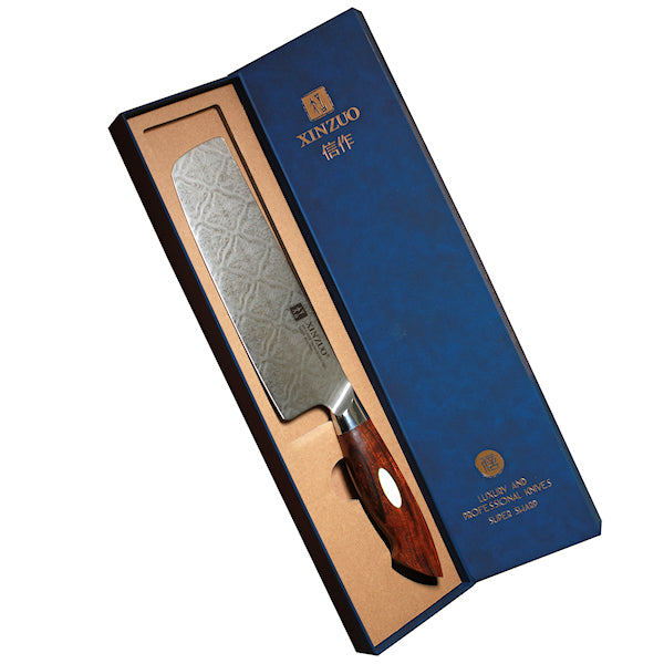 Xinzuo Jiang Nakiri knife, 18 cm