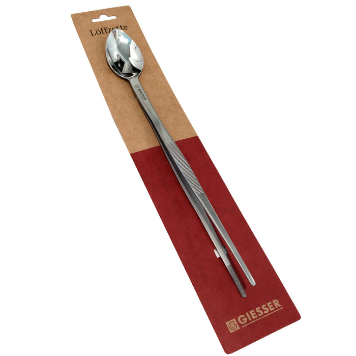 Giesser Tweezers with Spoon Löffzette