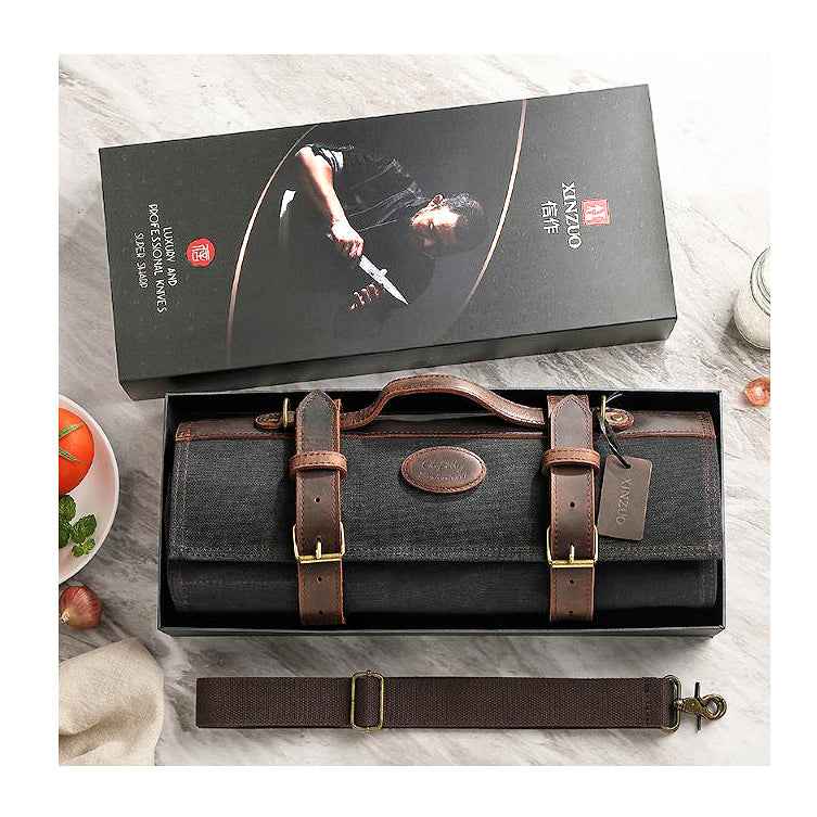 Xinzuo Veitsilaukku Olkahihnalla, 12 veitsipaikkaa