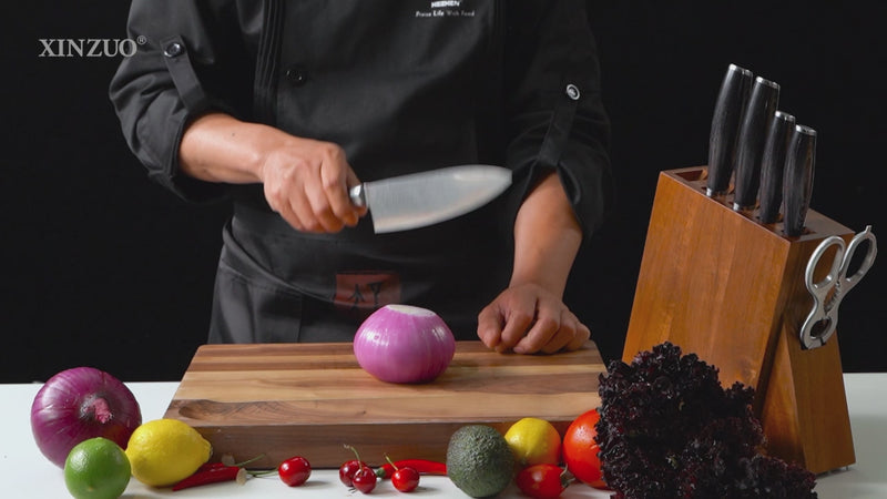 Xinzuo Ya Damascus Veitsisetti, 3 osaa