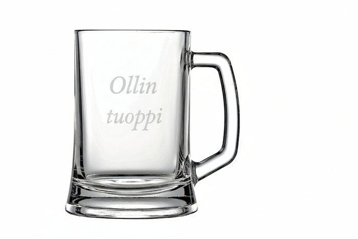 Pub Olutlasi Kahvalla, 50 cl,  Kaiverruksella, 2 kpl