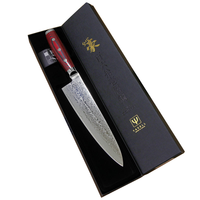 Yaxell Super Gou Damascus Chef´s Knife 20 cm