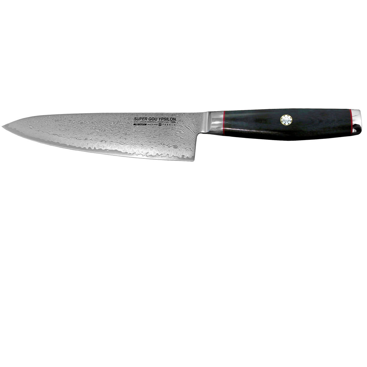 Yaxell Super Gou Ypsilon Damascus Chef's Knife, 20 cm